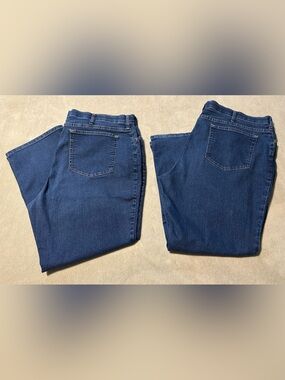 Lee Riders Size 22W Petite Jeans Bundle Lot